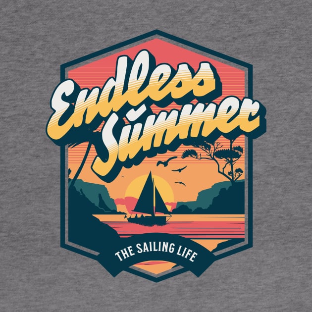 Endless Summer The Sailing Life by ZombieTeesEtc